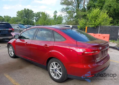 2016 Ford Focus Se из США, поврежденный, VIN 1FADP3F28GL361028